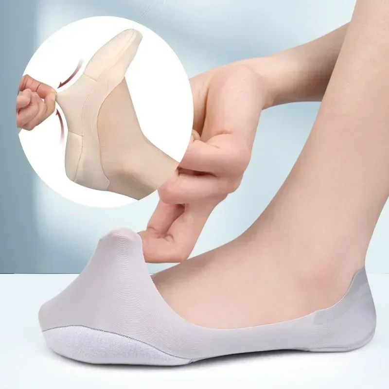 Women Boat Sock Plantar Fasciitis Shoe Insole Sock 2