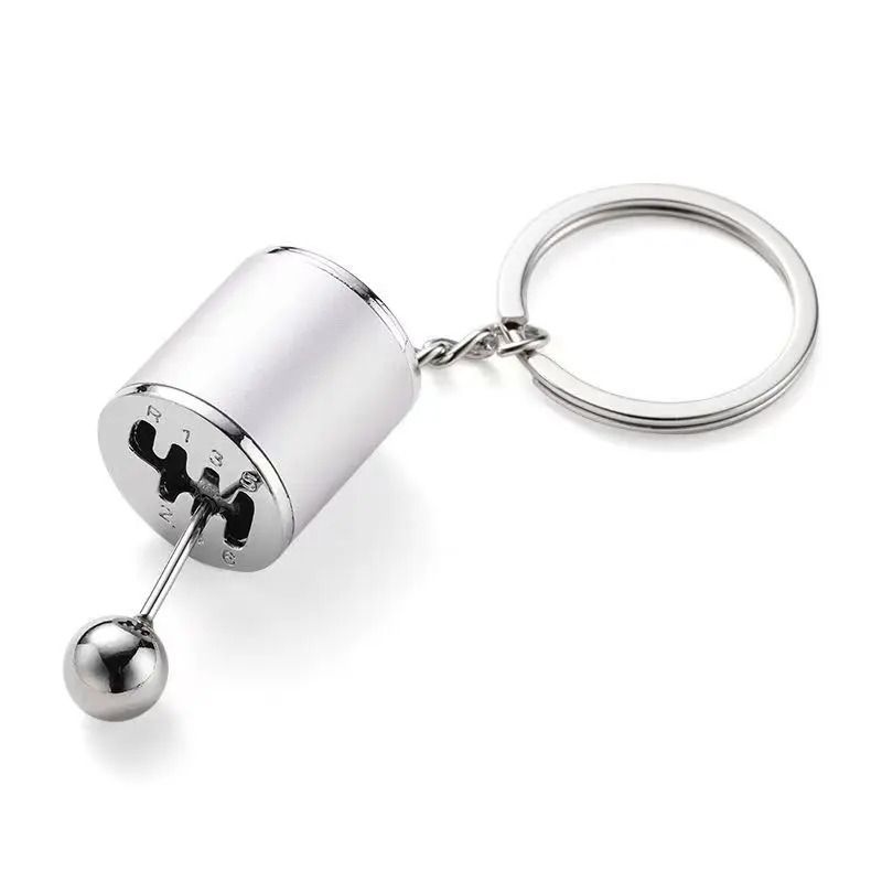 Mini Turbocharger Gearbox Keychain Metal Fidget Toy Keyring 10