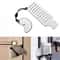 Portable Stainless Steel Door Blocker Safety Lock For Home And Travel Security 0
