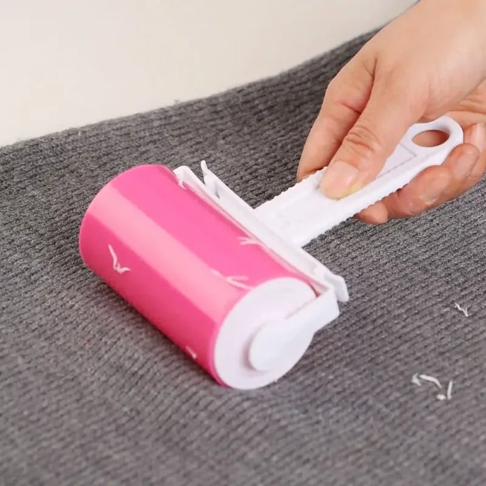 Washable Reusable Sticky Roller For Clothes And Home Pet Hair Removal 5