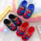 Cartoon Spiderman Cotton Slippers For Kids With Warm Lining And Indoor Comfort 2