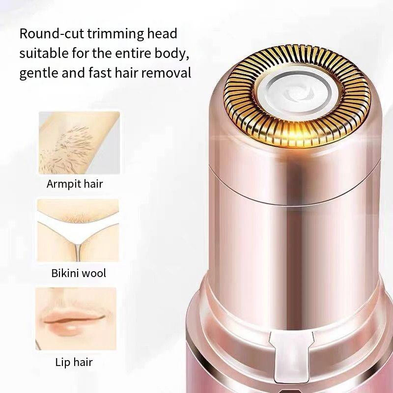 Lipstick Shaped Electric Hair Remover For Women With Mini Facial Hair Trimmer 1