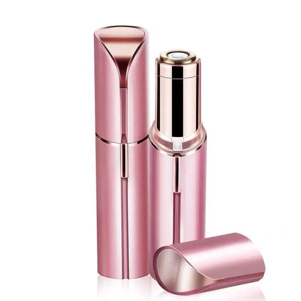 Lipstick Shaped Electric Hair Remover For Women With Mini Facial Hair Trimmer 2