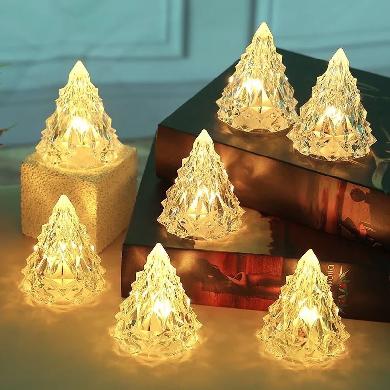 Flameless LED Candle Light With Warm Glow For Holiday And Event Decoration 4