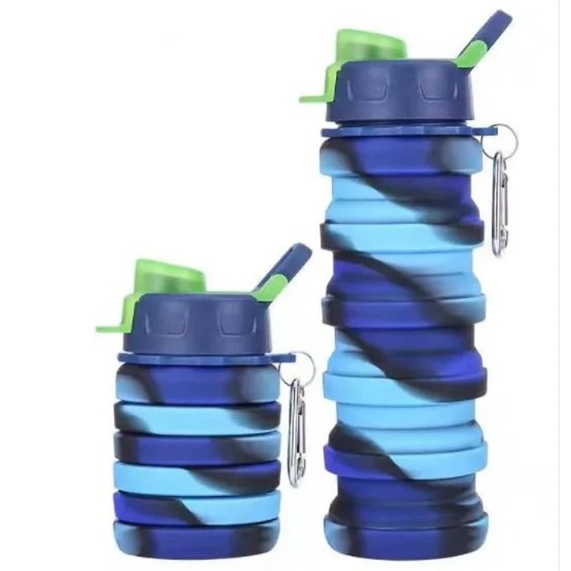 Silicone Folding Travel Cup With Hanging Clip For Outdoor And Portable Use 9