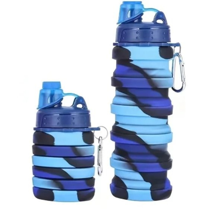 Silicone Folding Travel Cup With Hanging Clip For Outdoor And Portable Use 7