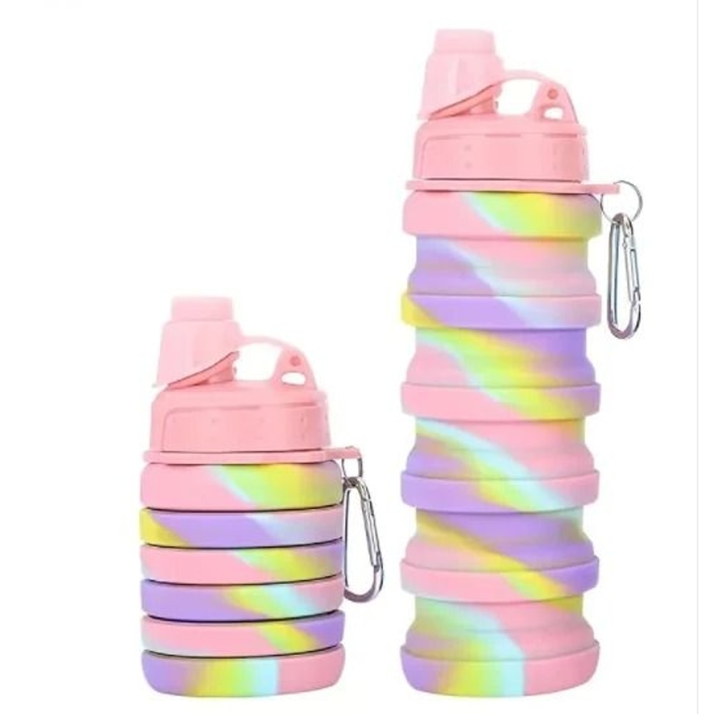 Silicone Folding Travel Cup With Hanging Clip For Outdoor And Portable Use 8