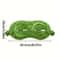 Soft 3D Frog Sleep Mask With Adjustable Strap For Travel And Relaxation 5