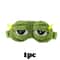 Soft 3D Frog Sleep Mask With Adjustable Strap For Travel And Relaxation 6