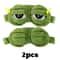 Soft 3D Frog Sleep Mask With Adjustable Strap For Travel And Relaxation 9