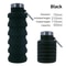 Collapsible Silicone Water Bottle With Folding Design For Outdoor Hiking And Travel 7