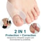 Soft Big Toe Corrector Set For Bunion Relief And Night Support 2