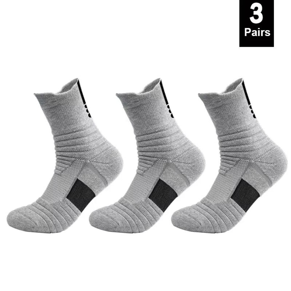 Anti Slip Breathable Football Socks For Men With Cushion Support And Sport Grip Design 12