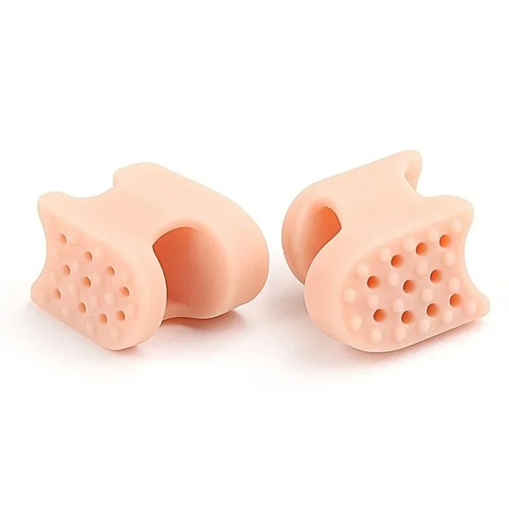 Soft Rubber Toe Spacer Set With Big Toe Separator And Toe Pad For Daily Alignment Support 5