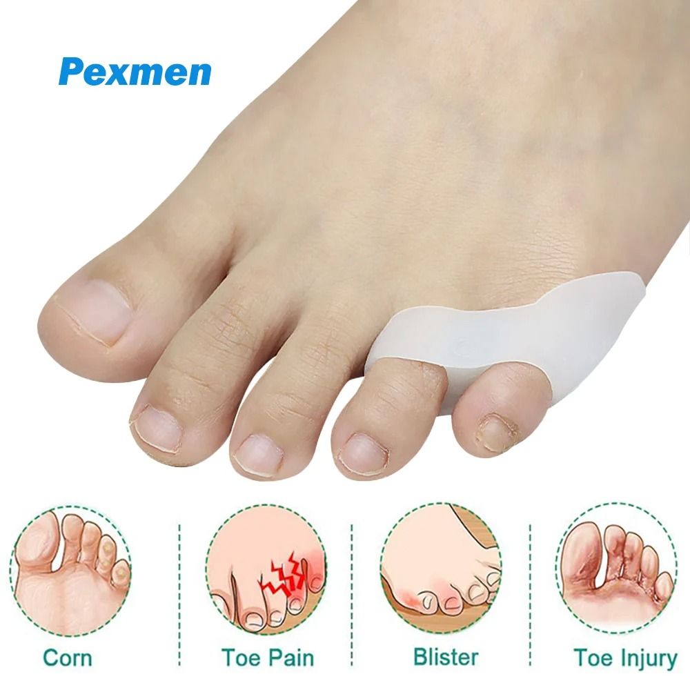 Gel Pinky Toe Separator And Little Toe Protector For Callus Corn And Blister Relief 0