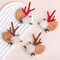 Christmas Reindeer Antler Hair Clips With Cute Deer Ears For Festive Holiday Styling 3