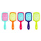 Fluffy Shape Mesh Comb Hairdressing Detangling Hair Brush Plastic Massage Hollow Comb For Wet And D 2