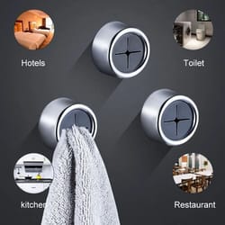 non punching dishwashing cloth storage clip kitchen towel holder wall hanging cloth clip set of 3