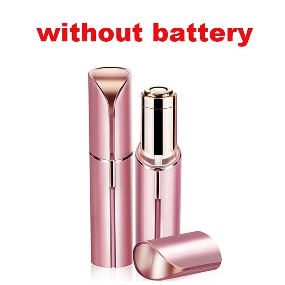 Portable Lipstick Shaped Electric Hair Remover For Women Painless Facial Hair Removal Tool 6