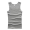 Men Cotton Tank Top Sleeveless Fitness Vest Casual Bodybuilding Shirt 11