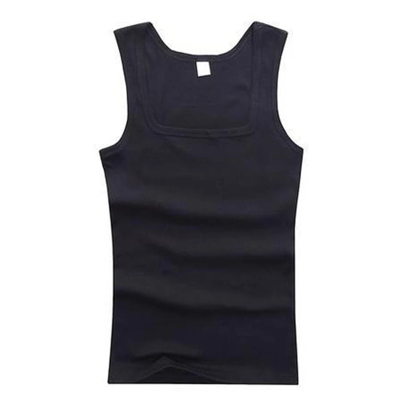 Men Cotton Tank Top Sleeveless Fitness Vest Casual Bodybuilding Shirt 8