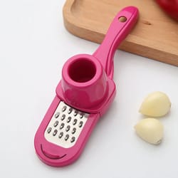manual garlic crusher press ginger grinder and multi functional grater kitchen tool