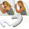 U Shape Side Sleeper Pillow With Ear Hole Contour Support For Neck And Shoulder Relief 1