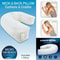 U Shape Side Sleeper Pillow With Ear Hole Contour Support For Neck And Shoulder Relief 2