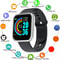 Smart Fitness Watch With Heart Rate Tracking Activity Monitoring And Message Alerts For Daily Welln 6