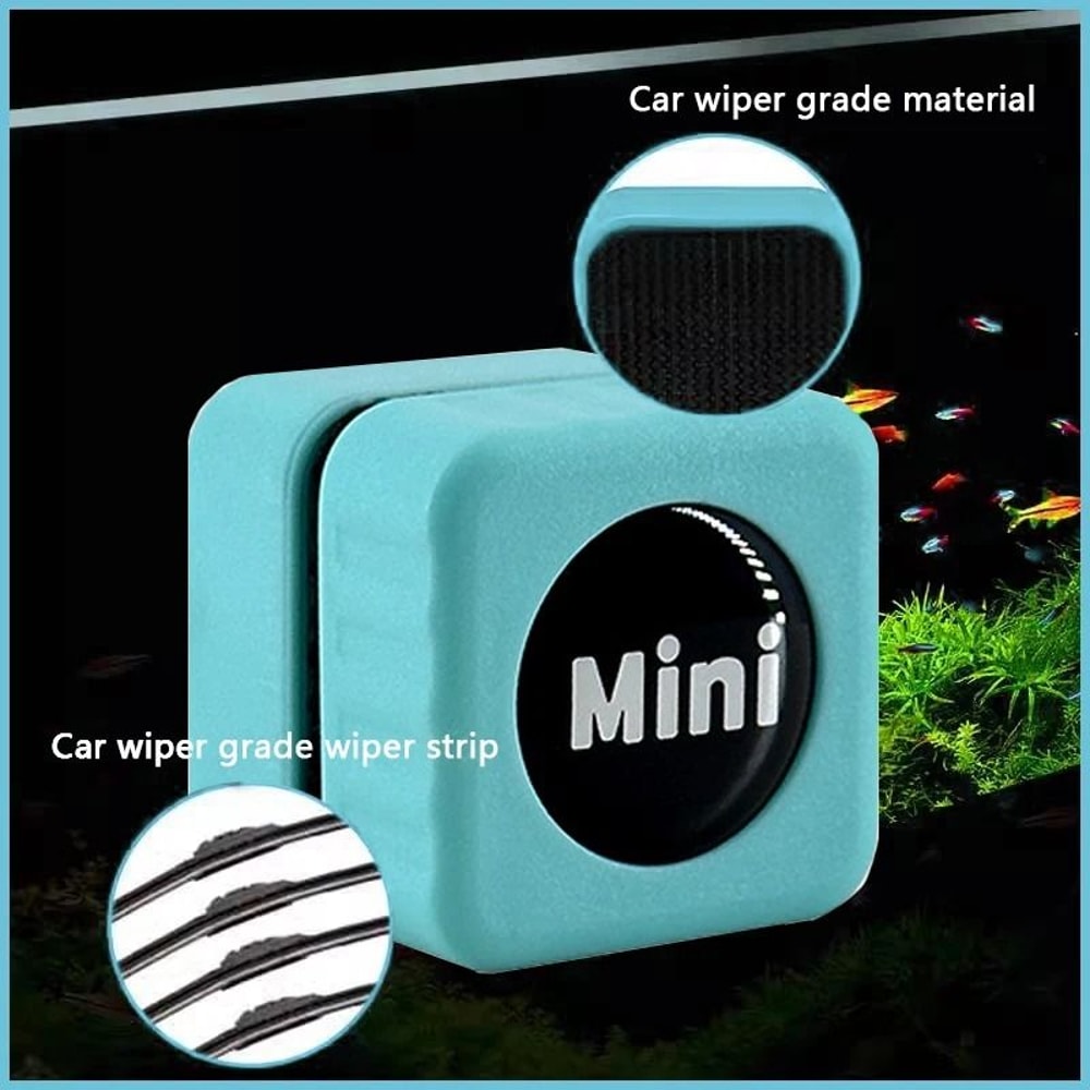 Mini Magnetic Aquarium Glass Cleaner For Scratch Resistant Cleaning On Small Tanks 4