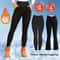 High Waisted Fleece Lined Flared Leggings For Women With Thermal Warmth And Tummy Control 0