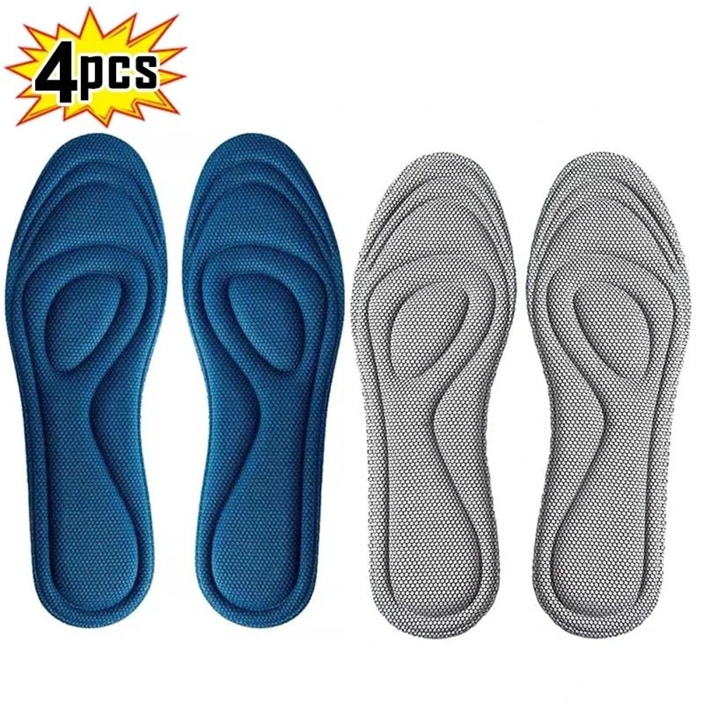 Memory Foam Disposable Insoles For Shoes With Antibacterial Deodorizing Sweat Absorbing Comfort Pad 7