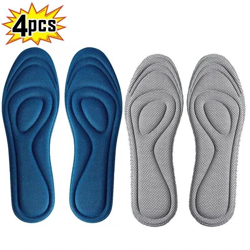 Memory Foam Disposable Insoles For Shoes With Antibacterial Deodorizing Sweat Absorbing Comfort Pad 7