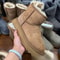 Winter Warm Snow Boots For Women And Men With Sheepskin Wool Lining And Non Slip Short Boot Design 12
