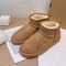 Winter Warm Snow Boots For Women And Men With Sheepskin Wool Lining And Non Slip Short Boot Design 1