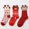 Winter Warm Christmas Socks For Women And Kids With Cute Santa And Deer Designs Soft Cozy Sleep Soc 5