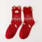 Winter Warm Christmas Socks For Women And Kids With Cute Santa And Deer Designs Soft Cozy Sleep Soc 8