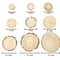 Natural Pine Wood Slices For DIY Crafts Thick Unfinished Log Discs With Bark For Art Wedding And Pa 2
