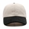 Corduroy Spliced Color Baseball Cap For Men And Women Adjustable Casual Outdoor Hat 2