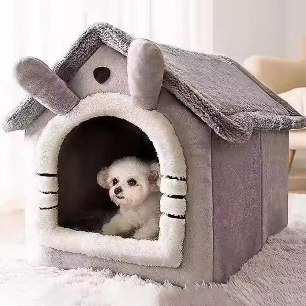 Thickened Pet Warm House Detachable Washable Cat And Dog Bed For All Seasons 3