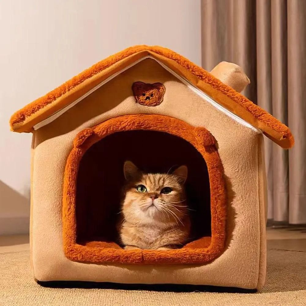Thickened Pet Warm House Detachable Washable Cat And Dog Bed For All Seasons 4