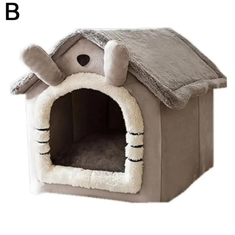 Thickened Pet Warm House Detachable Washable Cat And Dog Bed For All Seasons 7