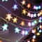 LED Star String Lights Outdoor Fairy Garland Lights For Home Wedding Garden Christmas Decor 8