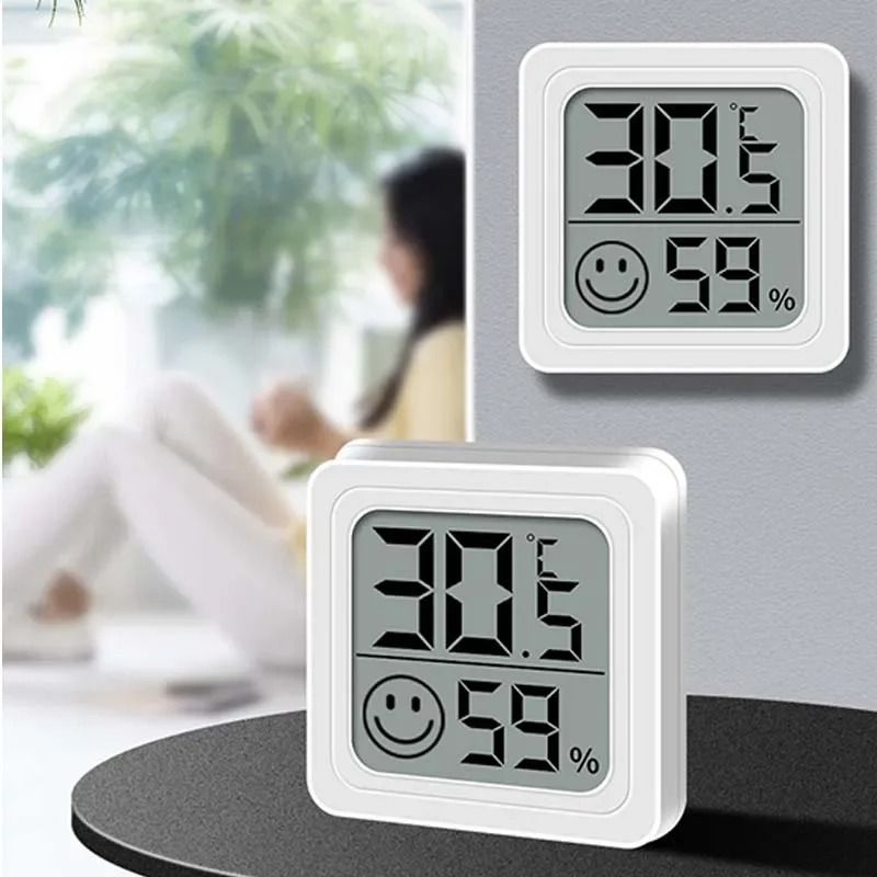 Mini LCD Digital Thermometer Hygrometer Indoor Temperature And Humidity Meter 0
