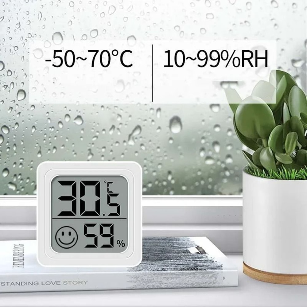 Mini LCD Digital Thermometer Hygrometer Indoor Temperature And Humidity Meter 1