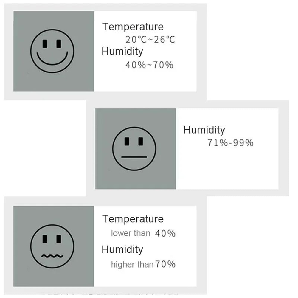 Mini LCD Digital Thermometer Hygrometer Indoor Temperature And Humidity Meter 3