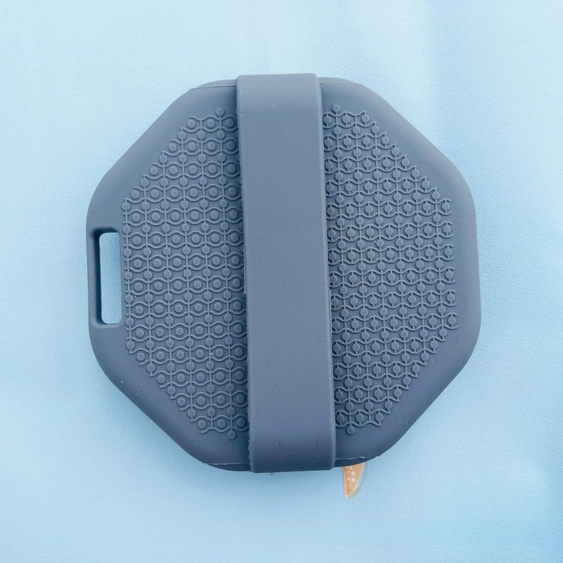 Polygonal Silicone Bath Brush Exfoliating Body Scrubber And Massage Tool 8