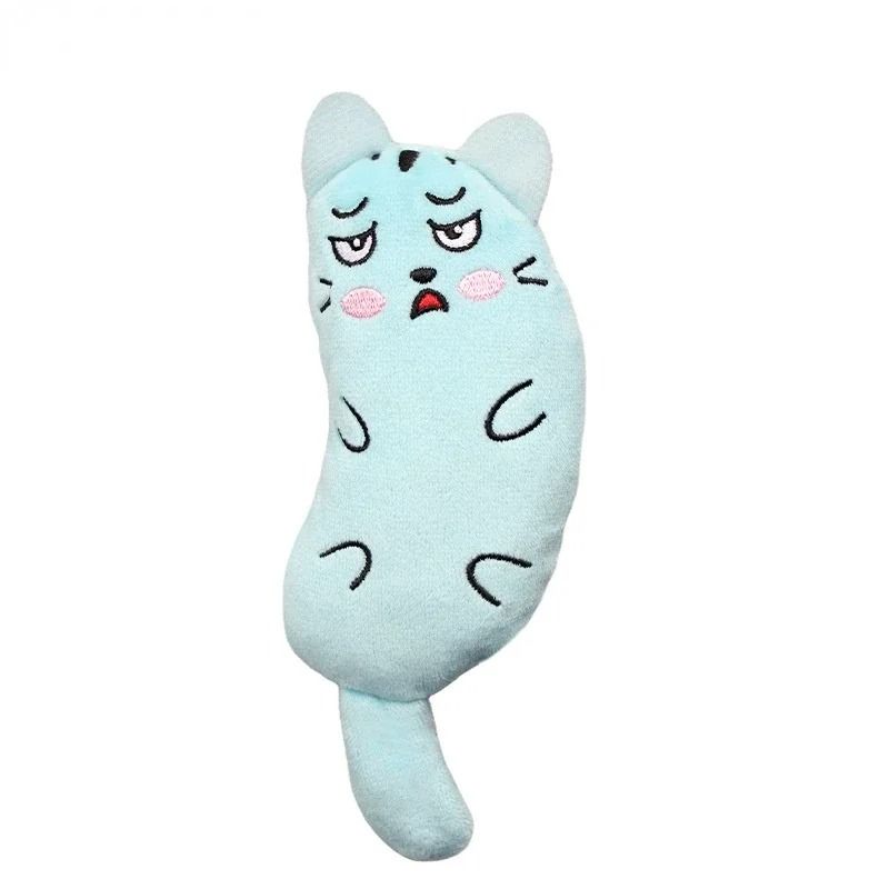 Catnip Chewing Plush Toy For Cats Teeth Grinding And Interactive Play 7
