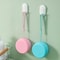 Multiuse Bath Brush Hanging Silicone Body Scrubber With Soap Holder 2