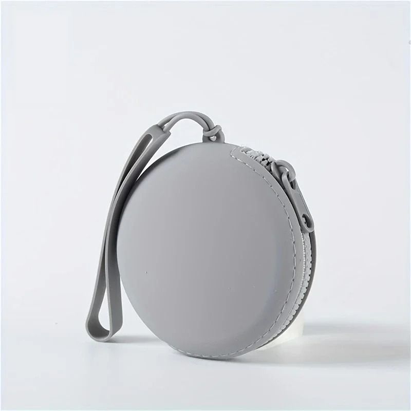 Silicone Pet Treat Pouch Portable Round Training Bag For Dogs And Cats 9